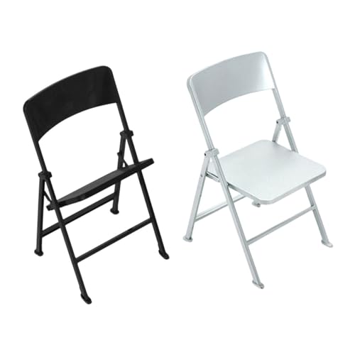DECORNIJIA 2 Stück Miniatur Klappstühle aus PVC Faltbare Puppenhausmöbel Platzsparend und Langlebig Detailreich Verarbeitet für Kreative Spiel und Dekorationsideen DECORNIJIA 2 Stück Miniatur Klappstühle aus PVC Faltbare Puppenhausmöbel Platzsparend und Langlebig Detailreich Verarbeitet für Kreative Spiel und Dekorationsideen von DECORNIJIA