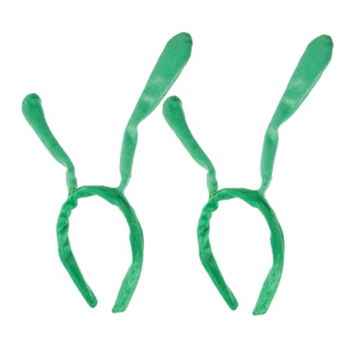 DECORNIJIA 2 Stück Plüsch Grüne Antennen Stirnband Weiches Haarband Cartoon Kostüm Haarreif für Halloween Party Karneval Alltag Bühnenauftritt DECORNIJIA 2 Stück Plüsch Grüne Antennen Stirnband Weiches Haarband Cartoon Kostüm Haarreif für Halloween Party Karneval Alltag Bühnenauftritt von DECORNIJIA