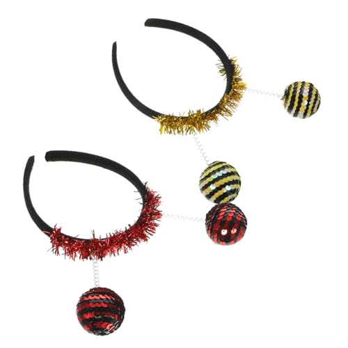 DECORNIJIA 2 Stück Teiliges Halloween Haarreif mit Pailletten Design Federleichter Kopfschmuck für Erwachsene Bunte Karneval Stirnbänder für Party und Cosplay DECORNIJIA 2 Stück Teiliges Halloween Haarreif mit Pailletten Design Federleichter Kopfschmuck für Erwachsene Bunte Karneval Stirnbänder für Party und Cosplay von DECORNIJIA