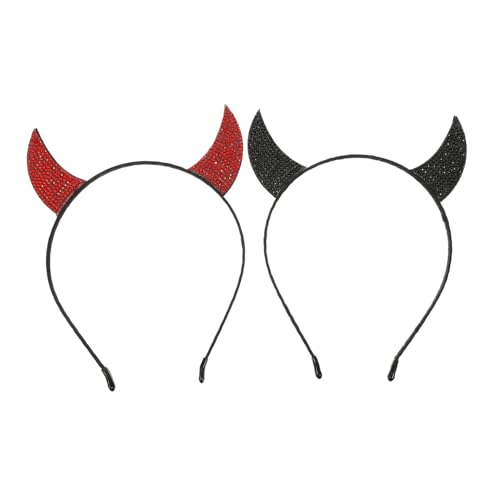 DECORNIJIA 2 Stück Teufelshörner Haarreif Teiliges mit Glitzer Halloween Haarreifen für Karneval und Party Umweltfreundliches Material Auffälliges Teufel Kostüm Zubehör DECORNIJIA 2 Stück Teufelshörner Haarreif Teiliges mit Glitzer Halloween Haarreifen für Karneval und Party Umweltfreundliches Material Auffälliges Teufel Kostüm Zubehör von DECORNIJIA