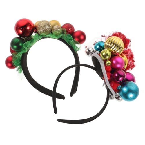 DECORNIJIA 2 Teiliges Weihnachts Haarreifen mit Glocken Dekorative Haarreifen für Erwachsene Festlicher Kopfschmuck für Weihnachtsfeiern und Neujahrs Party Modisch und Handgefertigt DECORNIJIA 2 Teiliges Weihnachts Haarreifen mit Glocken Dekorative Haarreifen für Erwachsene Festlicher Kopfschmuck für Weihnachtsfeiern und Neujahrs Party Modisch und Handgefertigt von DECORNIJIA