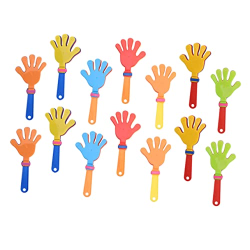 DECORNIJIA 20 Stück Teiliges Kunststoff Handklatschen Lärmmacher Bunte Applausmacher für Partyfeiern Silvester Spaß und Stimmungsteigerung Zufällige Farbe DECORNIJIA 20 Stück Teiliges Kunststoff Handklatschen Lärmmacher Bunte Applausmacher für Partyfeiern Silvester Spaß und Stimmungsteigerung Zufällige Farbe von DECORNIJIA
