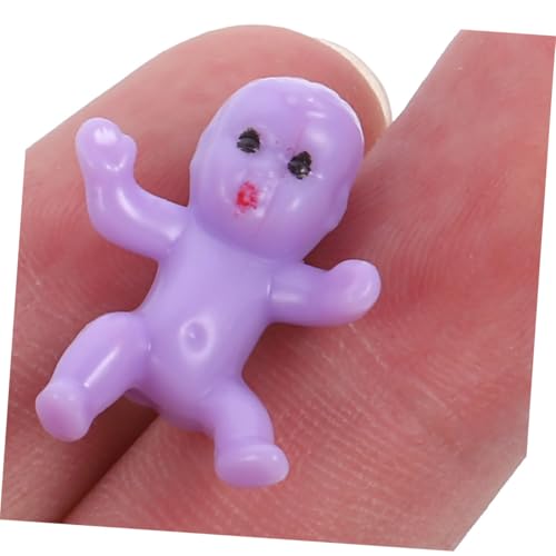 DECORNIJIA 20 Stück Teiliges Mini aus Kunststoff Realistische Kleine Sichere Mini Puppen für Shower Partydeko Langlebige Kunststoff miniaturen Niedliche Spielzeugfiguren von DECORNIJIA