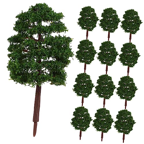 DECORNIJIA 20Stücke Modellbaum Grüne Landschaftsbäume für Architektur und Dioramenbau für Modellbauwälder und DIY DECORNIJIA 20Stücke Modellbaum Grüne Landschaftsbäume für Architektur und Dioramenbau für Modellbauwälder und DIY von DECORNIJIA