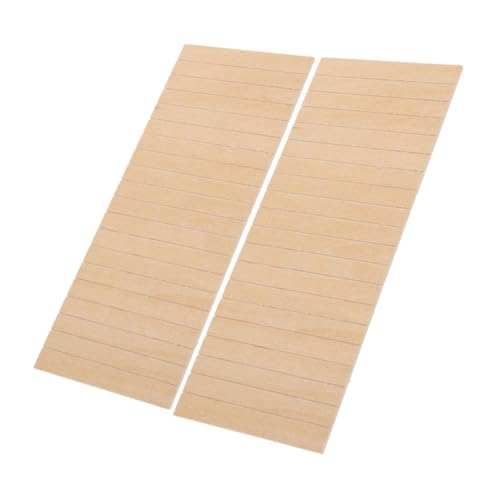 DECORNIJIA 2pcs Dollhouse Mini -wandwand Und Holznäte Für DIY -DIY -DIY -puppenhaus -innenausstattung Und Miniaturmöbelzubehör DECORNIJIA 2pcs Dollhouse Mini -wandwand Und Holznäte Für DIY -DIY -DIY -puppenhaus -innenausstattung Und Miniaturmöbelzubehör von DECORNIJIA