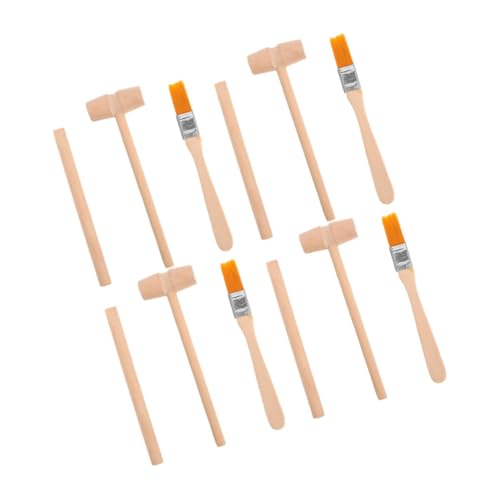 DECORNIJIA 4 Sets Archäologische Ausgrabungswerkzeuge Grabwerkzeuge Mini Hammer Meißelbürste Konstruktion Für Grabset Kopfsteinpflaster Grabwerkzeug Graben Aus Holz Beige DECORNIJIA 4 Sets Archäologische Ausgrabungswerkzeuge Grabwerkzeuge Mini Hammer Meißelbürste Konstruktion Für Grabset Kopfsteinpflaster Grabwerkzeug Graben Aus Holz Beige von DECORNIJIA