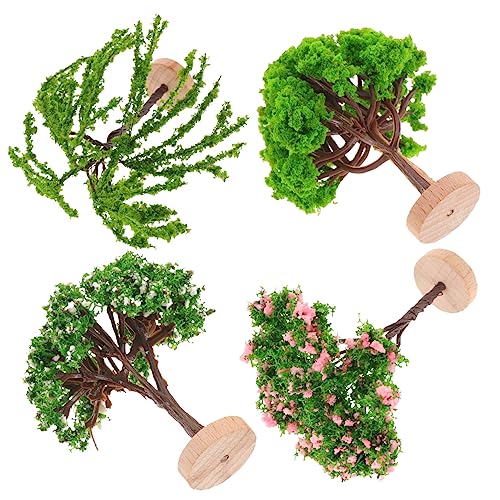DECORNIJIA 4 Stück Miniatur Landschaftsbaum Künstliche Bäume für Sandtisch Dekoration DIY Modellbau Detailreiche Miniaturbäume für Architektur und Diorama Gestaltung DECORNIJIA 4 Stück Miniatur Landschaftsbaum Künstliche Bäume für Sandtisch Dekoration DIY Modellbau Detailreiche Miniaturbäume für Architektur und Diorama Gestaltung von DECORNIJIA