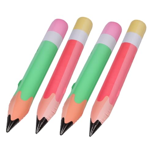 DECORNIJIA 4 Stück Teiliges Aufblasbares PVC Bleistift Große Schulanfang Party Dekoration Langlebige Lebendige Klassenzimmer Bleistift Luftballons Vielseitig für Geburtstagsfeiern und DECORNIJIA 4 Stück Teiliges Aufblasbares PVC Bleistift Große Schulanfang Party Dekoration Langlebige Lebendige Klassenzimmer Bleistift Luftballons Vielseitig für Geburtstagsfeiern und von DECORNIJIA