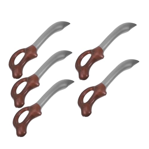 DECORNIJIA 5 Stück Teiliges Aufblasbare Piratensäbel aus Leichtem Realistische Halloween Bühnenrequisite mit Lebendigen Mustern Vielseitig für Kostümpartys Theater und Piratenthemen Geeignet DECORNIJIA 5 Stück Teiliges Aufblasbare Piratensäbel aus Leichtem Realistische Halloween Bühnenrequisite mit Lebendigen Mustern Vielseitig für Kostümpartys Theater und Piratenthemen Geeignet von DECORNIJIA