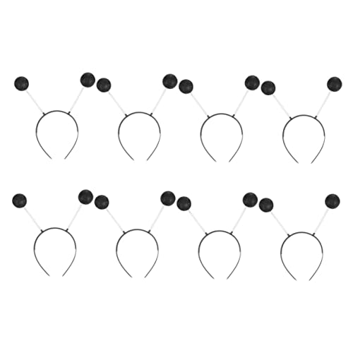 DECORNIJIA 8 Stück Teiliges Antennen ball Haarbänder aus Sicherem Material Langlebig und Passend für Damen und Bunte Stirnbänder für Karneval Party Festival und Festliche Anlässe von DECORNIJIA