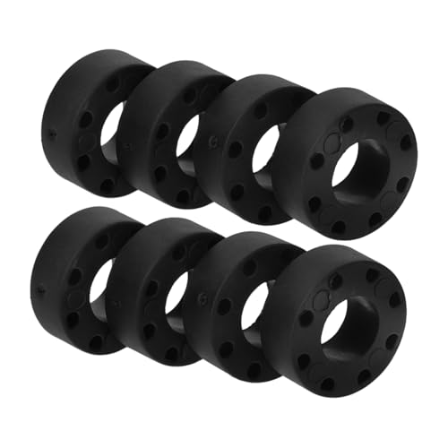 DECORNIJIA 8 Stück Teiliges Foosball Gummipuffer Ersatzteil Stoßdämpfend Geräuschreduzierend Flexible Bumper für Tischfußballstab Stabile Kontrolle Langlebig von DECORNIJIA