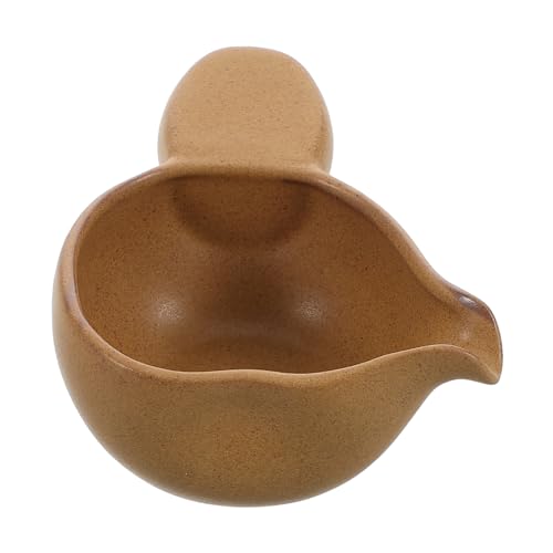 DECORNIJIA Chinesische Traditionelle Teetassen Matcha-schüssel Teebrühbecher Japanische Teetassen Lose Teetasse Matcha-Schale Mit Ausgießer Lose Blatt Tee Tasse Keramik Brown DECORNIJIA Chinesische Traditionelle Teetassen Matcha-schüssel Teebrühbecher Japanische Teetassen Lose Teetasse Matcha-Schale Mit Ausgießer Lose Blatt Tee Tasse Keramik Brown von DECORNIJIA