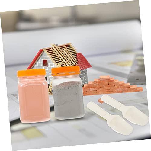 DECORNIJIA DIY Mini Ziegelherstellung für Sandtisch Modellbau Kreative Bausteine aus Robustem Material für Mikro Fördert Fantasie und Bastelfähigkeiten von DECORNIJIA