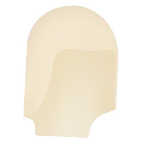 DECORNIJIA Glatze Kopfbedeckung Kahlköpfige Mönchsmütze Kahle Kappen Kostüm Kahlen Cap Erwachsene Party-perückenkappen Haaransatz Männer Zubehör Lustige Hüte Styling Größe Stütze Groß von DECORNIJIA