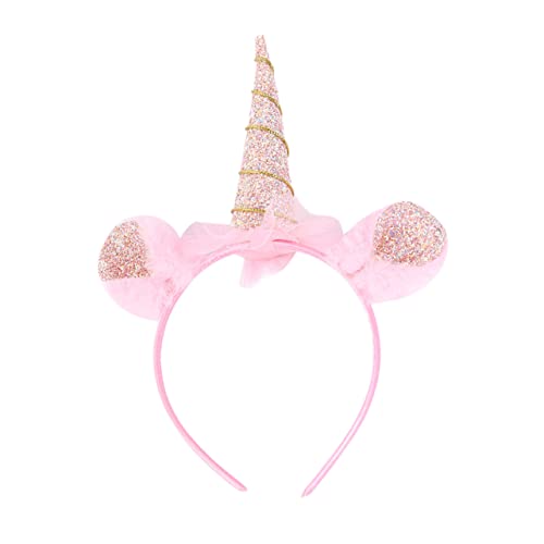 DECORNIJIA Glitzerndes Einhorn Haarreif Party Stirnband Leichtes Bequemes Universelles Kopfschmuck für Geburtstagsfeiern Foto Requisiten für Mädchen und Erwachsene DECORNIJIA Glitzerndes Einhorn Haarreif Party Stirnband Leichtes Bequemes Universelles Kopfschmuck für Geburtstagsfeiern Foto Requisiten für Mädchen und Erwachsene von DECORNIJIA