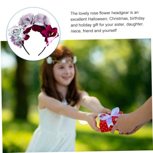 DECORNIJIA Halloween Haarschmuck Retro Rosen Haarreif aus Stoff Leichtes Party accessoire mit Blütenmuster für Frauen Wiederverwendbar Passend zu Halloween Kostüm und Festtagsstimmung DECORNIJIA Halloween Haarschmuck Retro Rosen Haarreif aus Stoff Leichtes Party accessoire mit Blütenmuster für Frauen Wiederverwendbar Passend zu Halloween Kostüm und Festtagsstimmung von DECORNIJIA