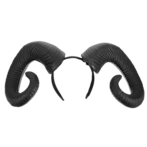 DECORNIJIA Halloween Stirnband mit Schwarzen Hörnern Gruseliges Geist Kostümzubehör für Festliche Partys und Ghost Festival Angenehmes Material Geeignet für Erwachsene DECORNIJIA Halloween Stirnband mit Schwarzen Hörnern Gruseliges Geist Kostümzubehör für Festliche Partys und Ghost Festival Angenehmes Material Geeignet für Erwachsene von DECORNIJIA