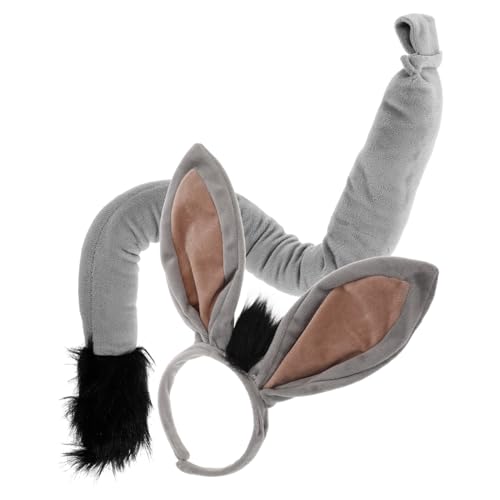 DECORNIJIA Kostüm Set mit Haarreif und Tier Verkleidung für Halloween Geburtstagsfeiern Weihnachtsfeiern Verstellbar und Komfortabel für Erwachsene DECORNIJIA Kostüm Set mit Haarreif und Tier Verkleidung für Halloween Geburtstagsfeiern Weihnachtsfeiern Verstellbar und Komfortabel für Erwachsene von DECORNIJIA
