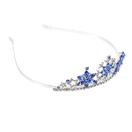 DECORNIJIA Krone Haarreif Blau Schneeflocken Design Delikates Diadem für Geburtstagsfeiern Partyfotografie und Kostüm Zubehör für Mädchen DECORNIJIA Krone Haarreif Blau Schneeflocken Design Delikates Diadem für Geburtstagsfeiern Partyfotografie und Kostüm Zubehör für Mädchen von DECORNIJIA