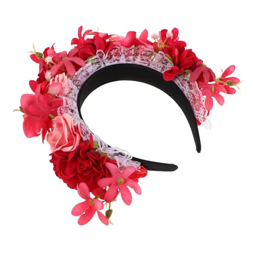 DECORNIJIA Künstlicher Haarschmuck für Festlicher Kopfschmuck für Halloween und Partys Leichtes und Haarband mit Ethnischem Flair DECORNIJIA Künstlicher Haarschmuck für Festlicher Kopfschmuck für Halloween und Partys Leichtes und Haarband mit Ethnischem Flair von DECORNIJIA