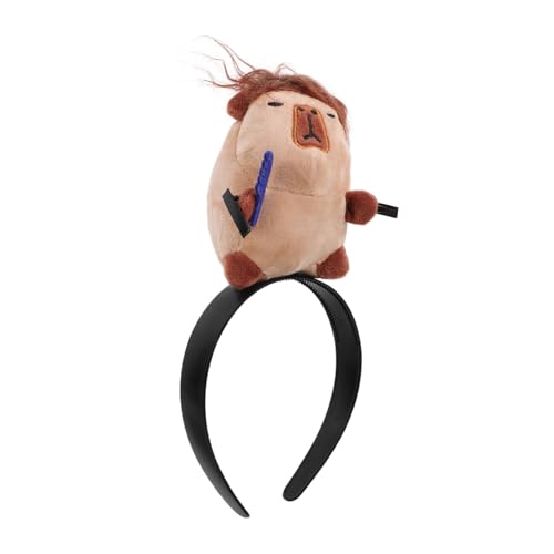 DECORNIJIA Lustiges Capybara Haarband für Mädchen Cartoon Haarreifen Festival Party Fotorequisite Charmanter Kopfschmuck für Alltag Bühne Cosplay DECORNIJIA Lustiges Capybara Haarband für Mädchen Cartoon Haarreifen Festival Party Fotorequisite Charmanter Kopfschmuck für Alltag Bühne Cosplay von DECORNIJIA