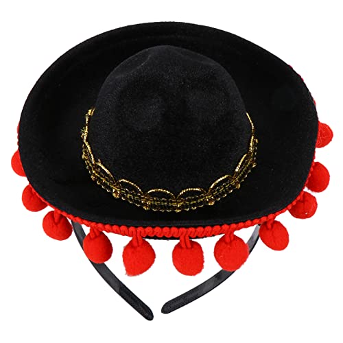 DECORNIJIA Mexiko Stil Haarband mit Dekorativen Pompons Bohemian Kopfschmuck für Karneval Maskerade und Themenpartys Leicht und Langlebig für Unvergessliche DECORNIJIA Mexiko Stil Haarband mit Dekorativen Pompons Bohemian Kopfschmuck für Karneval Maskerade und Themenpartys Leicht und Langlebig für Unvergessliche von DECORNIJIA
