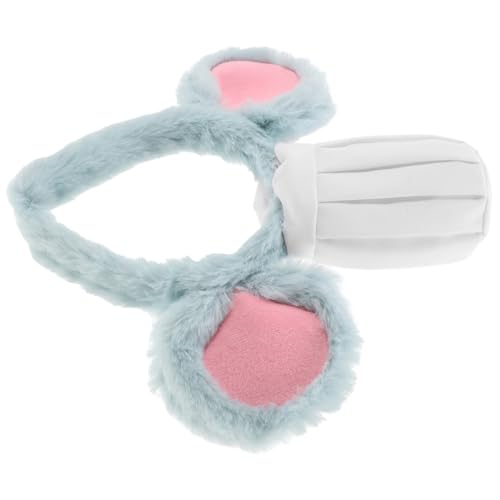 DECORNIJIA Niedlicher Mäuseohren Haarreifen Kostüm Stirnband Weiches Langlebiges Tier Accessoire für Karneval Halloween Partys und Rollenspiele von DECORNIJIA