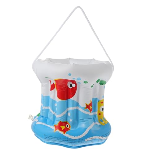 DECORNIJIA PVC Aufblasbarer Wassereimer Kinderspielzeug Strandspielzeug Bunter Faltbarer Wasserbehälter Robust Leicht für Mädchen Jungen Outdoor Spiel DECORNIJIA PVC Aufblasbarer Wassereimer Kinderspielzeug Strandspielzeug Bunter Faltbarer Wasserbehälter Robust Leicht für Mädchen Jungen Outdoor Spiel von DECORNIJIA