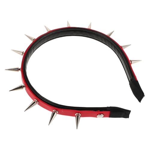 DECORNIJIA Punk Stirnband mit Spitzen Nieten Damen Gothic Kopfschmuck für Halloween Cosplay Steampunk Headwear Leicht und Langlebig für Partys Bälle Aufführungen DECORNIJIA Punk Stirnband mit Spitzen Nieten Damen Gothic Kopfschmuck für Halloween Cosplay Steampunk Headwear Leicht und Langlebig für Partys Bälle Aufführungen von DECORNIJIA