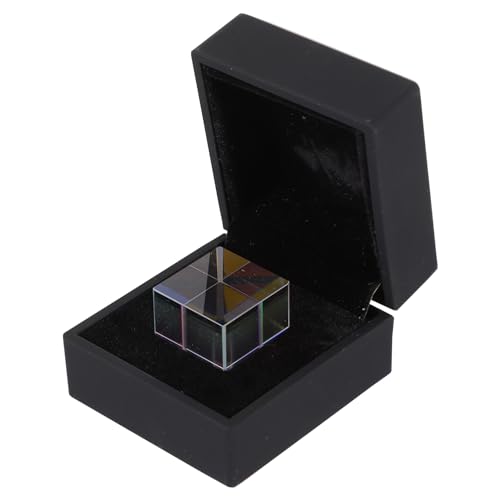 DECORNIJIA Quadratisches Optisches Kristallprisma mit Dekoratives Glasprisma für Kreative für Physikliebhaber als Stilvolle Wohnaccessoires Hochwertiges von DECORNIJIA