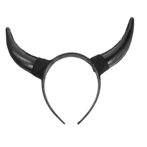 DECORNIJIA Realistischer Horn Haarreif Halloween Kostüm Kopfschmuck Cosplay Party Karneval Stirnband für Erwachsene von DECORNIJIA