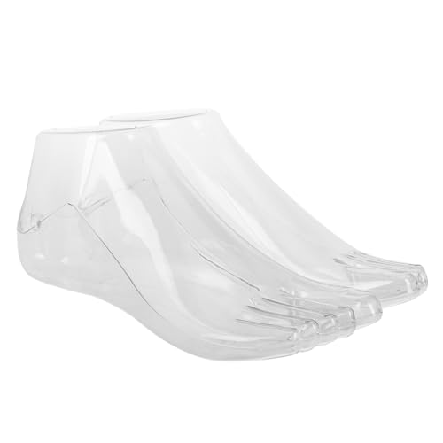 DECORNIJIA Realistisches Damen Fußmodell Displayständer Transparentem Robustem Kunststoff für Schuhe Socken Knöchelsocken Präsentation im Einzelhandel und Fotoshootings DECORNIJIA Realistisches Damen Fußmodell Displayständer Transparentem Robustem Kunststoff für Schuhe Socken Knöchelsocken Präsentation im Einzelhandel und Fotoshootings von DECORNIJIA