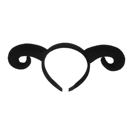 DECORNIJIA Schafhorn Haarreif Tierischer Haarschmuck für Halloween Süßes Accessoire für Kostümpartys Einfaches Tragen und Bequemes Material für Festliche Anlässe DECORNIJIA Schafhorn Haarreif Tierischer Haarschmuck für Halloween Süßes Accessoire für Kostümpartys Einfaches Tragen und Bequemes Material für Festliche Anlässe von DECORNIJIA