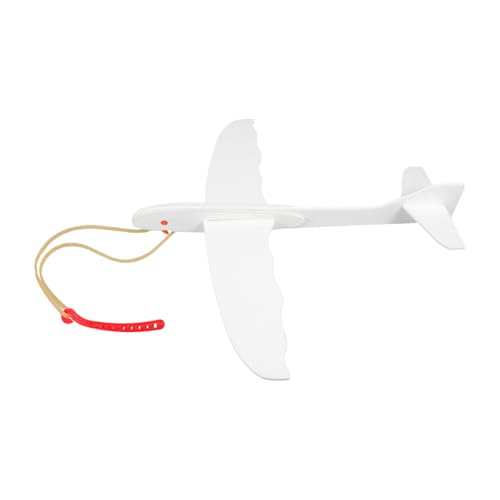DECORNIJIA Schaumgummi-Flugzeug Für Kinder: DIY-Modell Eines Leeren Segelflugzeugs, Handbemaltes Spielzeug, Bemalen Sie Ihr Eigenes Handwerk Für Das Spielen Im Freien Und Die Bindung Zur von DECORNIJIA