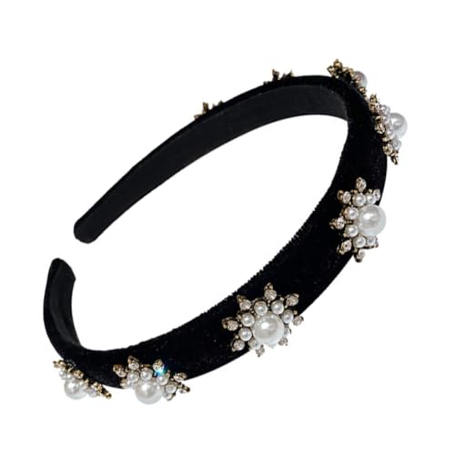 DECORNIJIA Schwarzes Schneeflocken Haarband Damen Leichtes Modisches Weihnachts Kopfschmuck Praktischer Party Haarschmuck für Frauen DECORNIJIA Schwarzes Schneeflocken Haarband Damen Leichtes Modisches Weihnachts Kopfschmuck Praktischer Party Haarschmuck für Frauen von DECORNIJIA