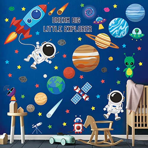 DECOWALL DS9-8058 Sonnensystem Planeten Wandtattoo Weltraum Wandsticker Platz Wandaufkleber Wanddeko für Schlafzimmer Kinderzimmer Babyzimmer DECOWALL DS9-8058 Sonnensystem Planeten Wandtattoo Weltraum Wandsticker Platz Wandaufkleber Wanddeko für Schlafzimmer Kinderzimmer Babyzimmer von DECOWALL