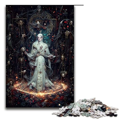 Alien-Puzzles für Erwachsene Puzzleteile für Erwachsene Geburtstage und Feiertage 1000 Teile (75 x 50 cm) von DEEPPAPEU