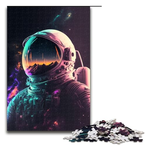 Astronaut in der Wildnis Puzzle für Erwachsene 1000 Teile Puzzle für Erwachsene Geburtstage und Feiertage 75 x 50 cm Astronaut in der Wildnis Puzzle für Erwachsene 1000 Teile Puzzle für Erwachsene Geburtstage und Feiertage 75 x 50 cm von DEEPPAPEU