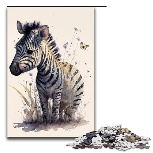 Niedliche Puzzleteile zum Malen von Zebrababys für Erwachsene Holzpuzzle für Erwachsene Perfekt für Teenager Familienzusammenhalt Denksportaufgabe und DIY-Heimdekor-Geschenk 1000 Teile (75 x 50 cm) Niedliche Puzzleteile zum Malen von Zebrababys für Erwachsene Holzpuzzle für Erwachsene Perfekt für Teenager Familienzusammenhalt Denksportaufgabe und DIY-Heimdekor-Geschenk 1000 Teile (75 x 50 cm) von DEEPPAPEU