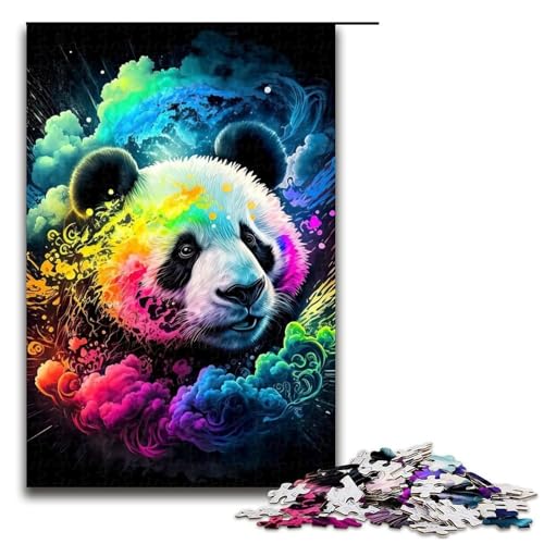 Puzzle-Geschenke mit bunten Bären anspruchsvolles Denkspiel für Teenager Spaß am Familienspielabend 1000 Teile (75 x 50 cm) von DEEPPAPEU