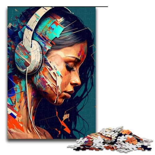 Puzzle für Erwachsene 1000 Teile „Bright Goddess Holzpuzzle Denksportspiel für Teenager 75 x 50 cm von DEEPPAPEU