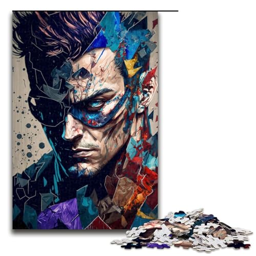 Puzzle für Erwachsene 1000 Teile „Broken Hero Holzpuzzle Denkspiel für Teenager 75 x 50 cm Puzzle für Erwachsene 1000 Teile „Broken Hero Holzpuzzle Denkspiel für Teenager 75 x 50 cm von DEEPPAPEU