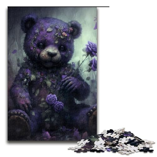 Puzzle für Erwachsene 1000 Teile „Come to The Dark Side Holzpuzzle entspannende Unterhaltung Heimdekoration (75 x 50 cm) von DEEPPAPEU