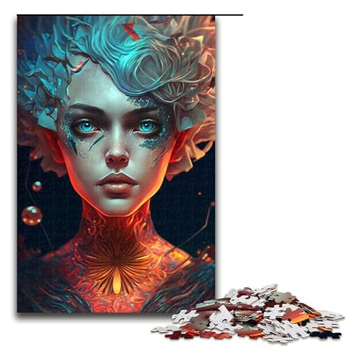 Puzzle für Erwachsene 1000 Teile Beauty Girl Holzpuzzle Denksportspiel für Teenager 75 x 50 cm Puzzle für Erwachsene 1000 Teile Beauty Girl Holzpuzzle Denksportspiel für Teenager 75 x 50 cm von DEEPPAPEU
