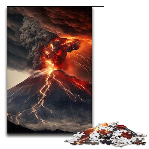 Puzzle für Erwachsene 1000 Teile Berg Fuji Japan Holzpuzzle Denksportspiel für Teenager 75 x 50 cm Puzzle für Erwachsene 1000 Teile Berg Fuji Japan Holzpuzzle Denksportspiel für Teenager 75 x 50 cm von DEEPPAPEU