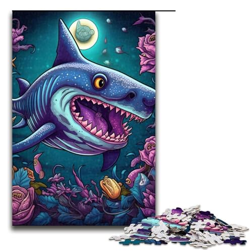 Puzzle für Erwachsene 1000 Teile Monster-Puzzle aus Holz Denksportspiel für Teenager 75 x 50 cm Puzzle für Erwachsene 1000 Teile Monster-Puzzle aus Holz Denksportspiel für Teenager 75 x 50 cm von DEEPPAPEU
