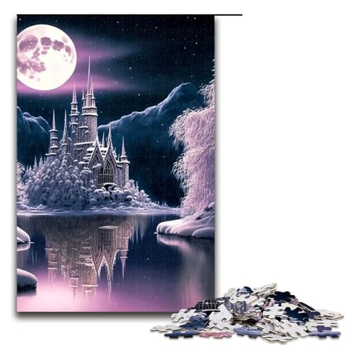 Puzzle für Erwachsene 1000 Teile Winterlandschaften in Japan Holzpuzzle Denksportspiel für Teenager 75 x 50 cm Puzzle für Erwachsene 1000 Teile Winterlandschaften in Japan Holzpuzzle Denksportspiel für Teenager 75 x 50 cm von DEEPPAPEU
