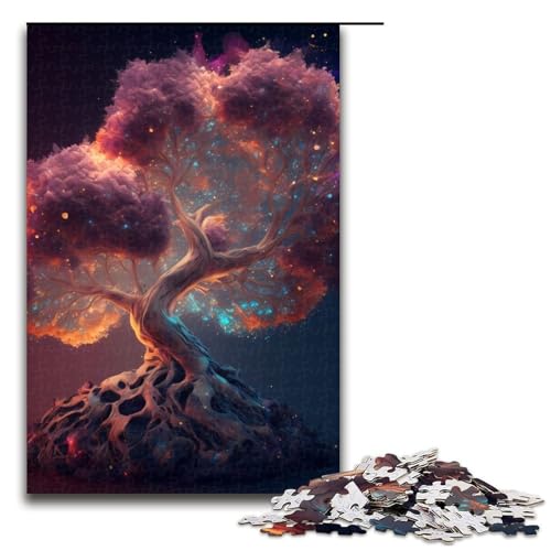 Puzzle für Erwachsene 1000 Teile magischer Baum Holzpuzzle Denksportspiel für Teenager 75 x 50 cm Puzzle für Erwachsene 1000 Teile magischer Baum Holzpuzzle Denksportspiel für Teenager 75 x 50 cm von DEEPPAPEU