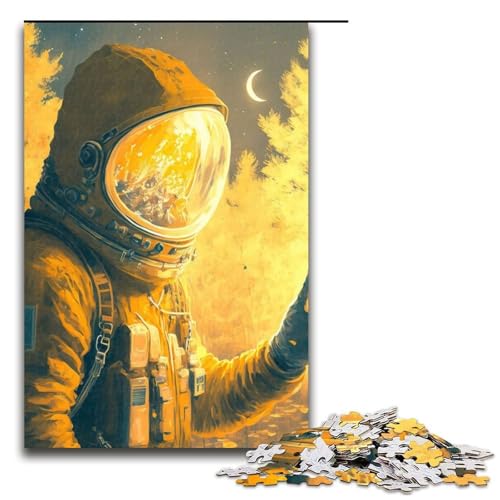 Puzzleteile „A Place“ – Entspannende Unterhaltung Heimdekoration – 1000 Teile (75 x 50 cm) von DEEPPAPEU