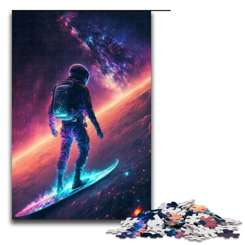 Puzzleteile „Rand der Milchstraße“ () Holzpuzzle für Erwachsene anspruchsvolles Denkspiel für Teenager Spaß für den Familienspielabend 1000 Teile (75 x 50 cm) von DEEPPAPEU